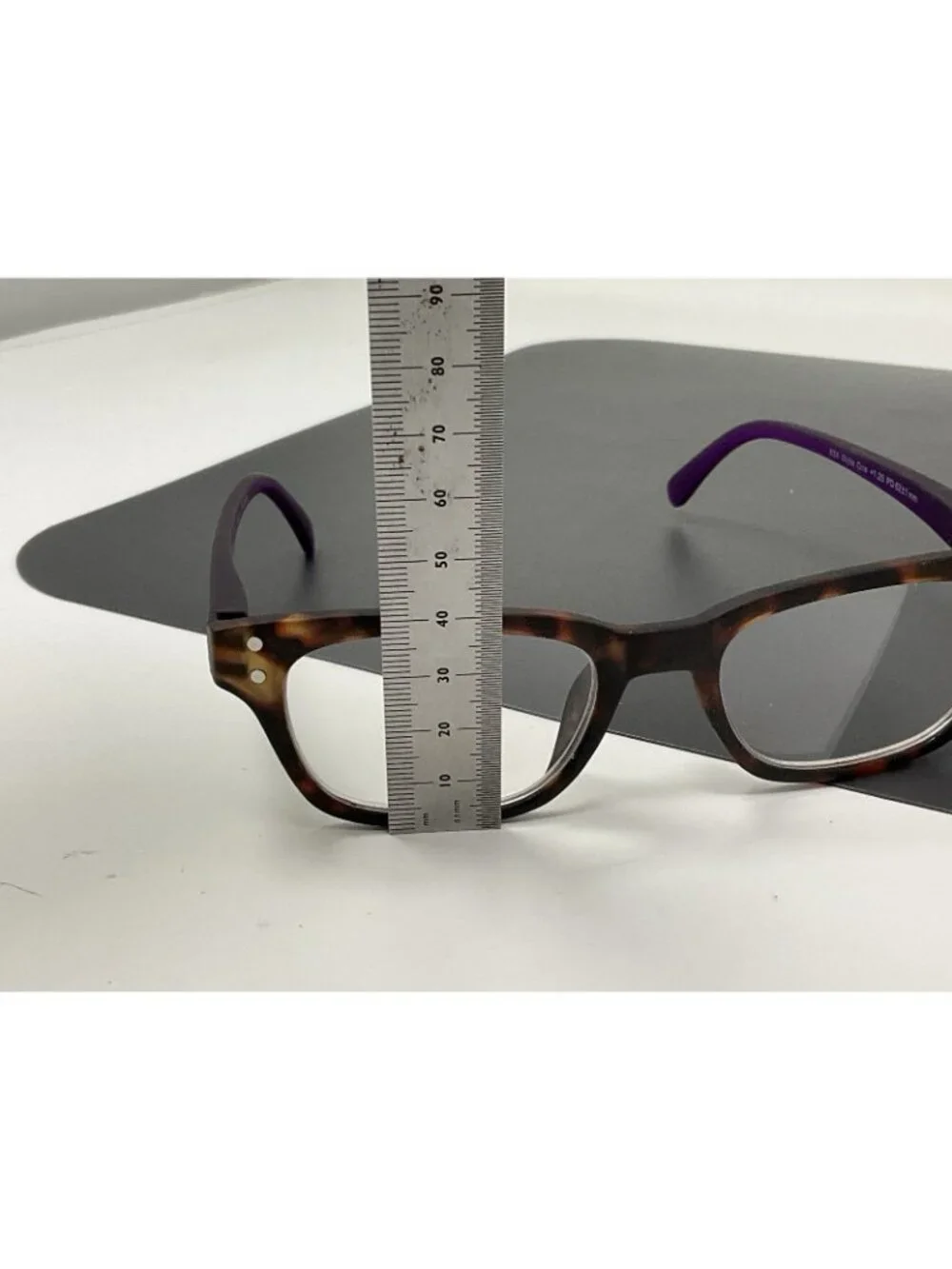 Peepers 884 Style One + 1.25 Reading Glasses Readers Tortoise Purple